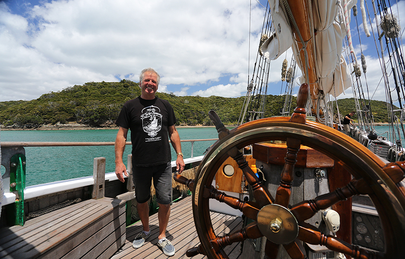 Sail on the R Tucker Thompson, Bay of Islands, NZ